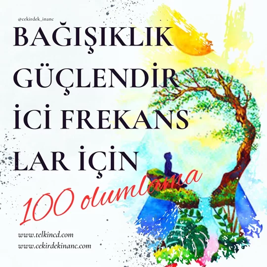Bağışıklık Güçlendirici Frekanslar için 100 Olumlamalı | İsme Özel Telkin MP3