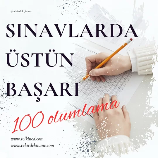 Sınavlarda Üstün Başarı 100 Olumlamalı | İsme Özel Telkin MP3