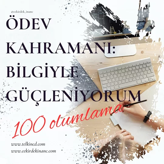 Ödev Kahramanı: Bilgiyle Güçleniyorum 100 Olumlamalı | İsme Özel Telkin MP3